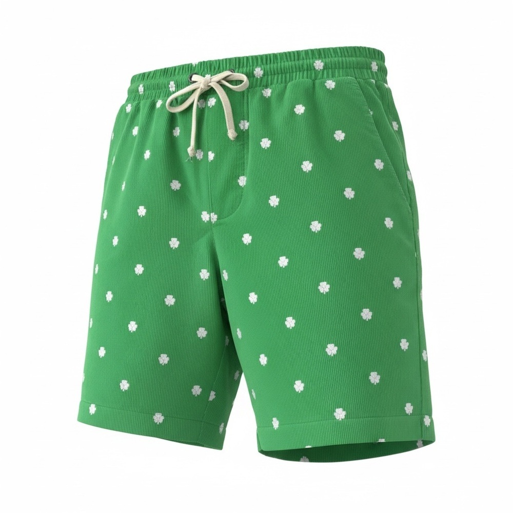 Criquet Cord Cruiser Men’s  Shamrock and Green Shirts. Men Medium